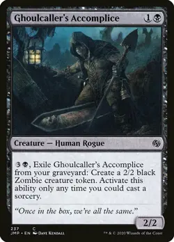 MTG Jumpstart C Ghoulcaller's Accomplice #237 PLAYSET x4 4x - Image 1
