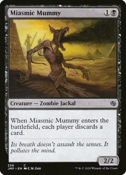 MTG Jumpstart C Miasmic Mummy #256 PLAYSET x4 4x - Image 1