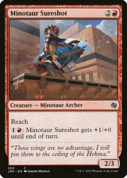 MTG Jumpstart C Minotaur Sureshot #350 PLAYSET x4 4x - Image 1