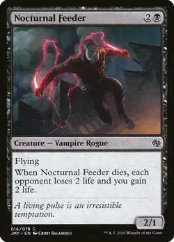 MTG Jumpstart C Nocturnal Feeder #016 PLAYSET x4 4x - Image 1