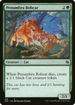 MTG Jumpstart C Penumbra Bobcat #418 PLAYSET x4 4x - Image 1