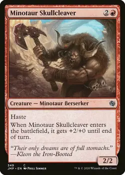 MTG Jumpstart C Minotaur Skullcleaver #349 PLAYSET x4 4x - Image 1