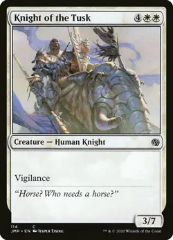 MTG Jumpstart C Knight of the Tusk #114 PLAYSET x4 4x - Image 1