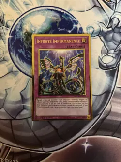 (EF) INFINITE IMPERMANENCE *** GOLD RARE MAGO-EN052 1ST EDITION YUGIOH VLP - Image 1