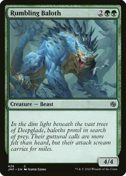 MTG Jumpstart C Rumbling Baloth #426 PLAYSET x4 4x - Image 1