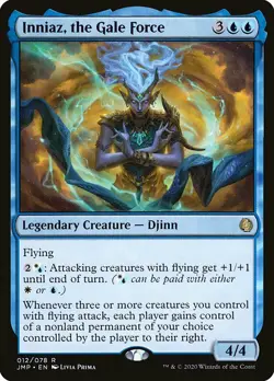 MTG Jumpstart R Inniaz the Gale Force #012 - Image 1