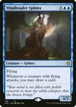 MTG Jumpstart R Windreader Sphinx #194 - Image 1