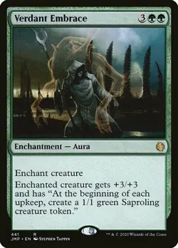MTG Jumpstart R Verdant Embrace #441 - Image 1