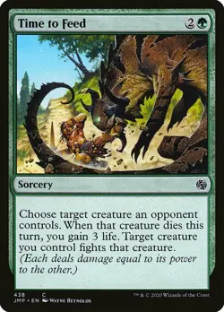 MTG Jumpstart C Time to Feed #438 PLAYSET x4 4x - Image 1