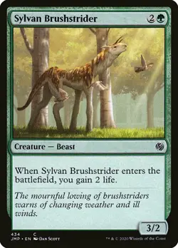 MTG Jumpstart C Sylvan Brushstrider #434 PLAYSET x4 4x - Image 1