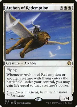 MTG Jumpstart R Archon of Redemption #090 - Image 1