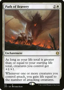 MTG Jumpstart R Path of Bravery #126 - Image 1