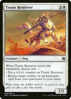 MTG Jumpstart C Trusty Retriever #008 PLAYSET x4 4x - Image 1