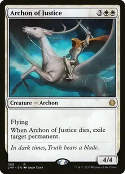 MTG Jumpstart R Archon of Justice #089 - Image 1