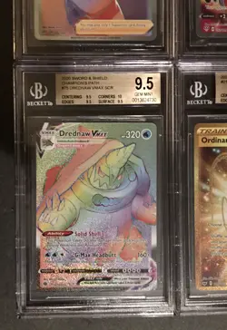 Pokemon BGS 10 X3 - 9.5 X3 Rainbow Secret Rare Full Art Epic Lot Must See - Image 5