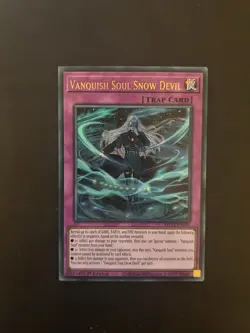 Yu-Gi-Oh! MP24-EN245 Vanquish Soul Snow Devil (1st Ed.) Ultra Rare, LIGHT PLAY - Image 1