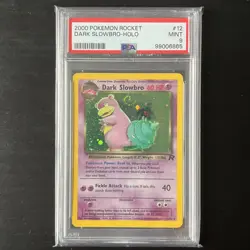 Pokemon - Team Rocket - Dark Slowbro Holo - 2000 - 12/82 - PSA 9 - Mint - Image 1