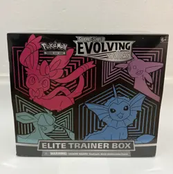 Pokemon TCG Evolving Skies Elite Trainer Box ETB Factory Sealed - Image 1