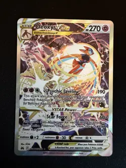 Deoxys Vstar - GG46/GG70 Crown Zenith Gallery Pokemon - NM/MINT - Image 1