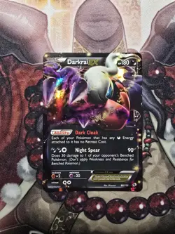 Darkrai EX Ultra Rare Darkness Holo Legendary Treasures #88/113 Pokemon TCG LP - Image 1