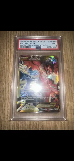 2019 Pokemon Black Star Promo #XY150a Yveltal EX, PSA 9 (NEW CERT)! - Image 1