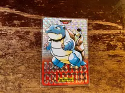 1996 Pokemon Carddass Blastoise No.009 Holo Prism Red Japanese 🔥🔥Rare🔥 - Image 1