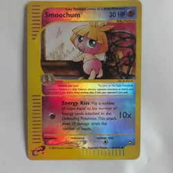 Pokemon TCG Smoochum Reverse holo 61/147 Aquapolis 2003 WoTC Vintage - Image 1