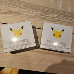 Pokemon TCG Elite Trainer Box 25th Anniversary Celebrations 2021 Sealed Edition - Image 1