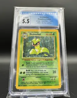 Vintage Pokemon Victreebel - 1999 Jungle #14/64 - CGC 5.5 No Set Symbol Error - Image 1
