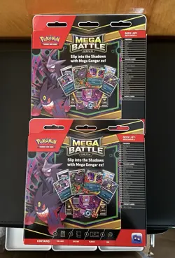 NEW Factory Sealed 2025 Pokemon Mega Battle Deck Mega Gengar ex -English -TCG - Image 2