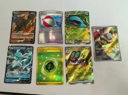 Korean TCG Pokemon Lot Of 7 Cards - Image 1