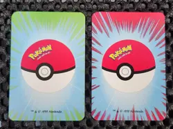 Slowpoke And Slowbro Pokemon 1999 Mini Deck Poker Playing Cards 2.5x1.75in - Image 2