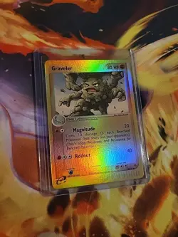 Pokemon Card Graveler 30/97 EX Dragon Reverse Holo 167 Mint 🔥 - Image 2