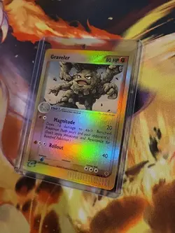 Pokemon Card Graveler 30/97 EX Dragon Reverse Holo 167 Mint 🔥 - Image 3