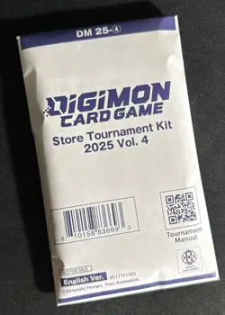 Digimon Card Game Store Tournament Kit 2025 Vol 4 English Sealed - Image 1