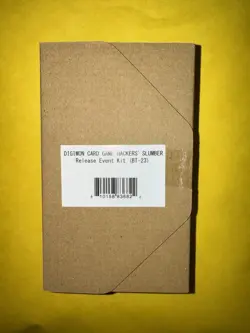 Digimon Card Game Hacker’s Slumber Release Event Kit BT23 Sealed - Image 1