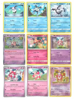 Mr. Mime - Pokemon Cards x9 - Big Lot Fairy Galarian Classic Collection 013/034 - Image 1