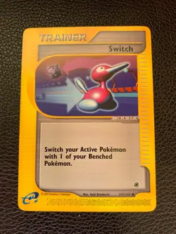 Switch 157/165 NM - Expedition Eseries Base Set Pokemon Card - Image 1