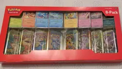 Pokemon TCG Prismatic Evolutions Costco 8 Mini-Tin Bundle w/ Promo Cards NEW - Image 1