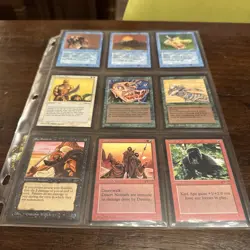 MAGIC THE GATHERING MTG - 9 Cards - ARABIAN NIGHTS Excellent To NM, Unplayed - Image 1