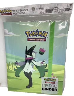 Pokemon Morning Meadow Pro Binder 20 Pages Portfolio 360 Cards Elastic NEW - Image 1