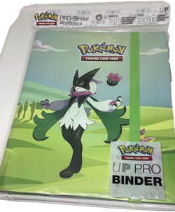 Pokemon Morning Meadow Pro Binder 20 Pages Portfolio 360 Cards Elastic NEW - Image 2