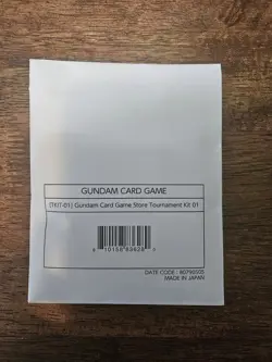 Gundam Card Game Store Tournament Kit TKIT-01 English NEW SEALED TCG - Image 1