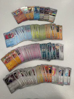 Pokemon Japanese Scarlet EX Bulk Lot of 150 Common Cards - Image 1