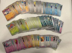 Pokemon Japanese 151 Bulk Card Lot of 200 Common Cards (Non Holos) - Image 1