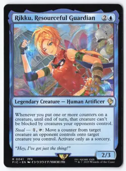 Rikku, Resourceful Guardian R Commander: FINAL FANTASY 41 NM - Image 1