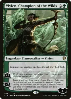 Vivien, Champion of the Wilds - Commander Legends: Battle for Baldurs Gate - MTG - Image 1