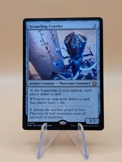 MTG: Scrawling Crawler | Non-Foil | Magic Foundations | Pack Fresh NM | - Image 1
