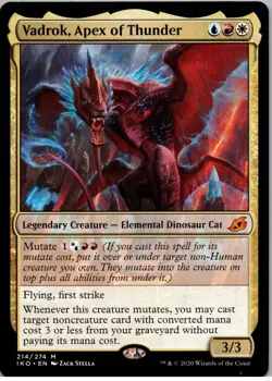 Vadrok, Apex of Thunder - Mythic - Ikoria - 214 - NM - Regular - Image 1