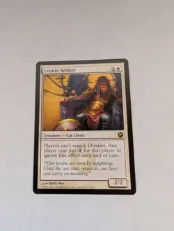 Leonin Arbiter Scars of Mirrodin Regular MTG - Image 1